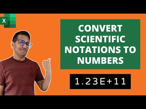4 Simple Methods To Convert Scientific Notation Into Numbers