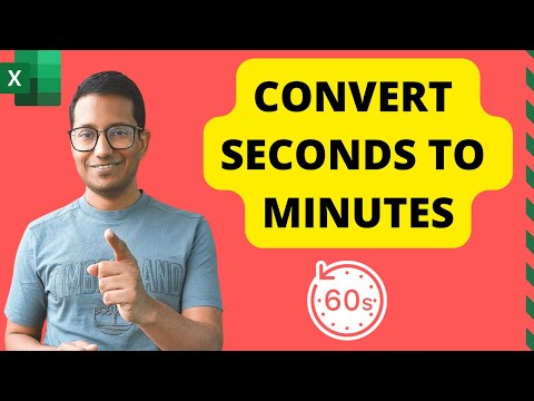 Convert Second to Minutes in Excel (3 Easy Ways)