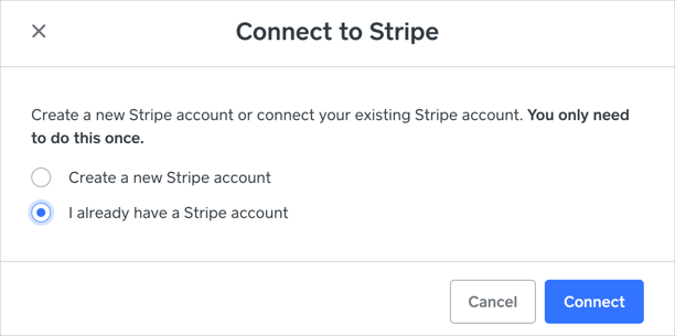 将 Weebly 商店连接到 Stripe