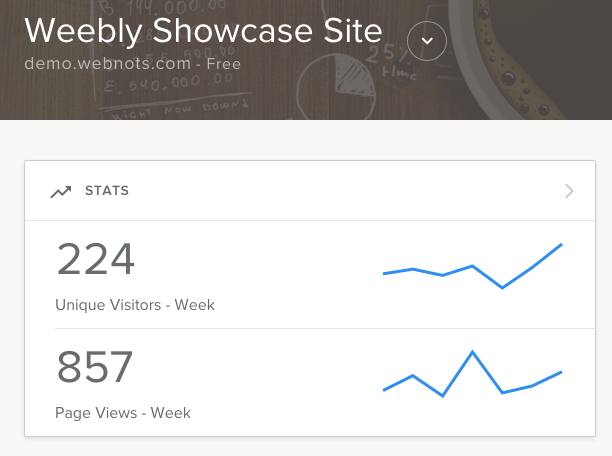 如何使用统计信息监控 Weebly 网站流量 如何使用统计信息监控 Weebly 网站流量
