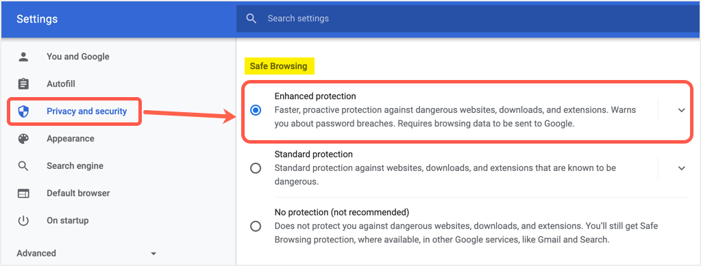 如何使用谷歌浏览器检查密码泄露