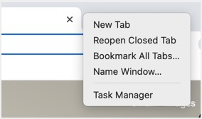 macOS 中的任务管理器访问
