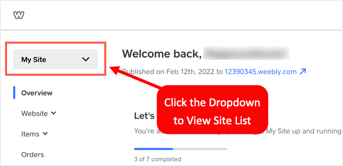 如何取消发布或删除您的Weebly网站