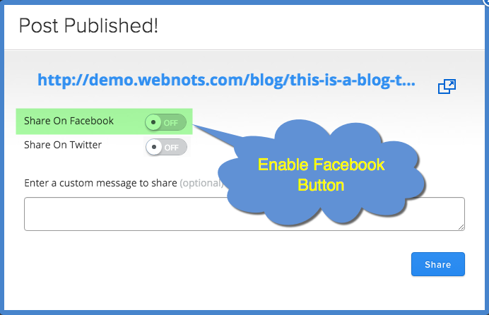 授权 Weebly 应用连接到 Facebook