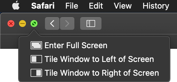 让 Safari 全屏显示
