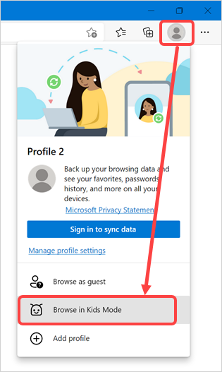 如何在Microsoft Edge中使用儿童模式 如何在Microsoft Edge中使用儿童模式