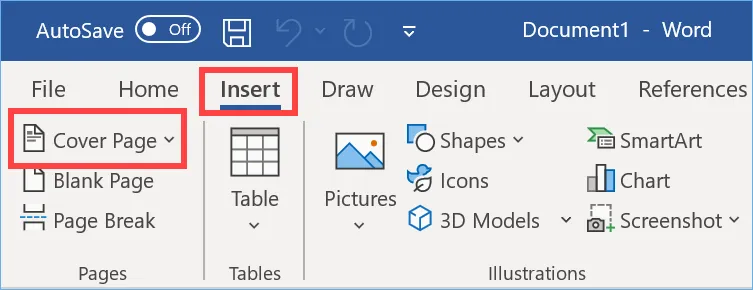 如何在Microsoft Word文档中添加封面 如何在Microsoft Word文档中添加封面