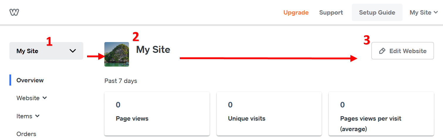 如何在Weebly中上传徽标并添加替代文本 如何在Weebly中上传徽标并添加替代文本