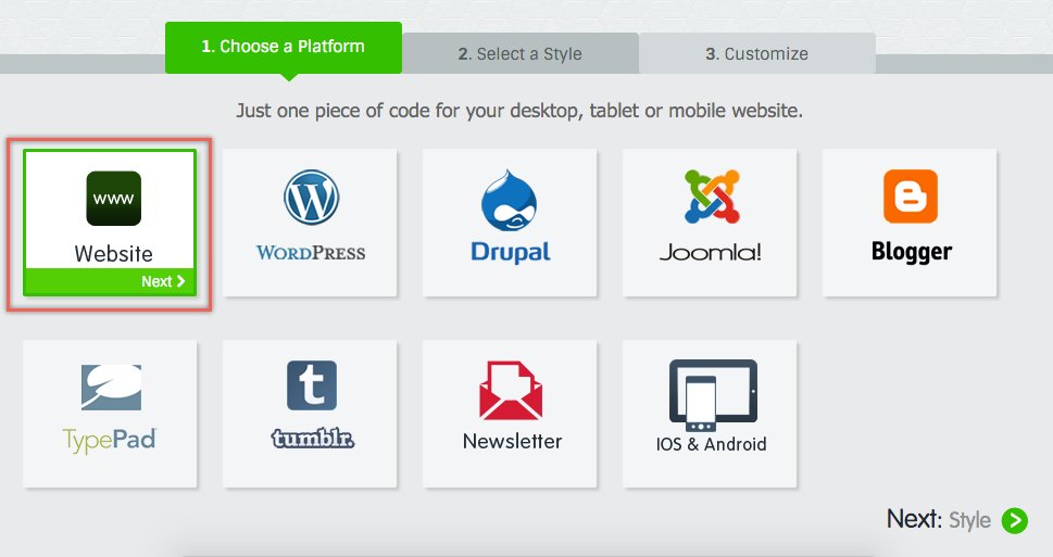 Weebly添加ShareThis社交分享按钮 Weebly添加ShareThis社交分享按钮