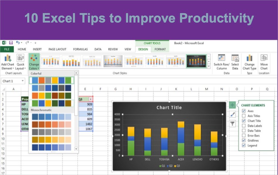 10 Excel Tips to Improve Productivity