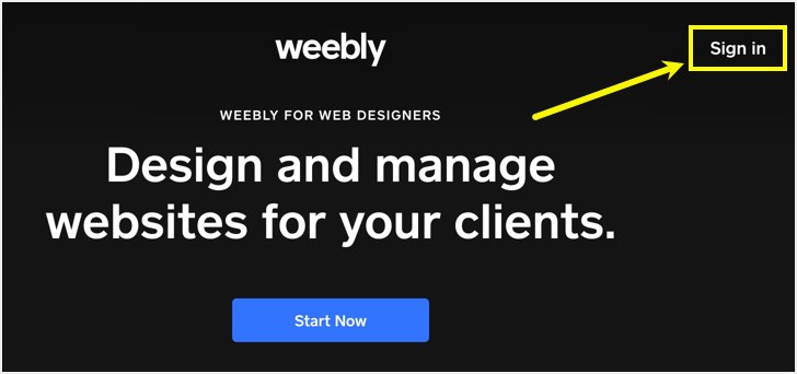 Weebly Designer 平台登录