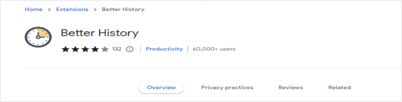 更好的历史扩展