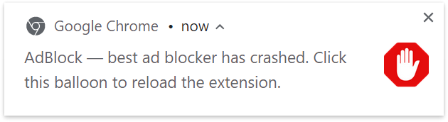 Chrome 扩展强制关闭