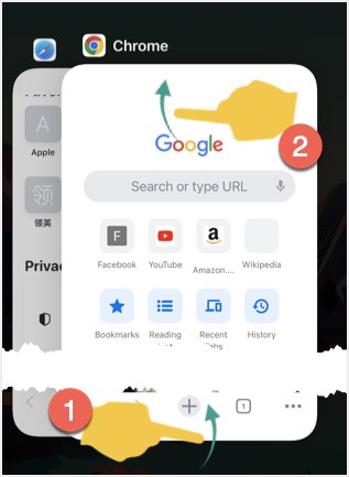 在 iPhone 中强制关闭 Chrome