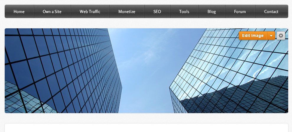 Weebly 高标题页面布局