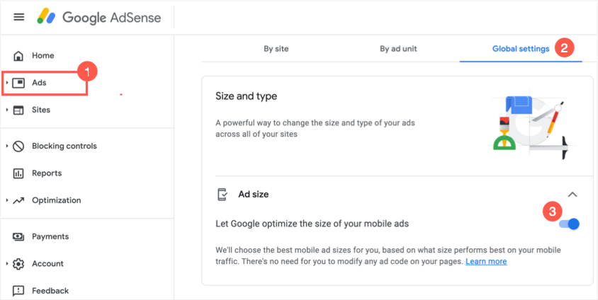 优化移动广告尺寸