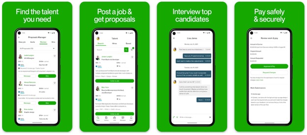 Upwork for Clients Android 应用程序