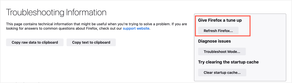 刷新火狐浏览器