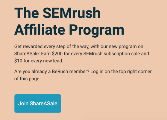 SEMrush 会员收入详情