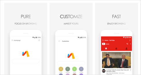 通过安卓浏览器