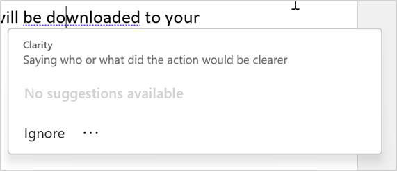 被动语态的清晰建议