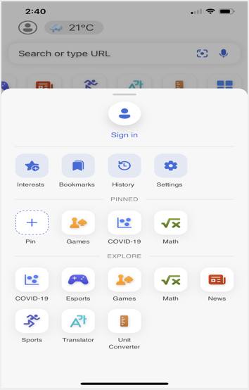 微软为 iPhone 启动应用程序