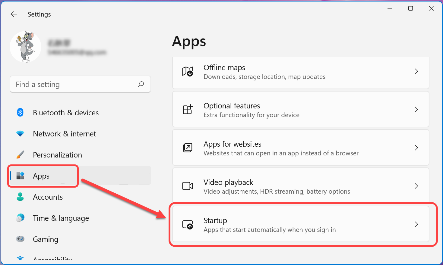 Windows 启动应用程序设置
