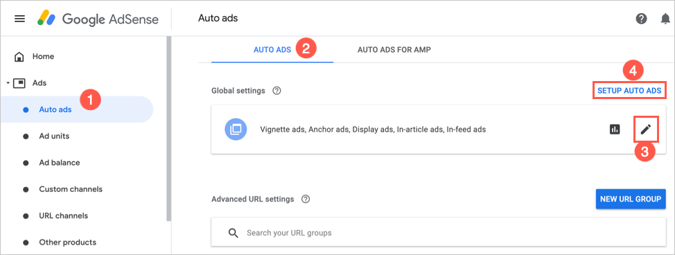 如何在Google AdSense中设置自动广告 如何在Google AdSense中设置自动广告