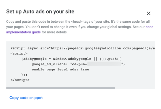 自动广告 广告代码