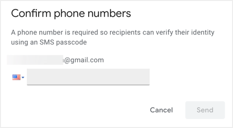 选择短信代码选项