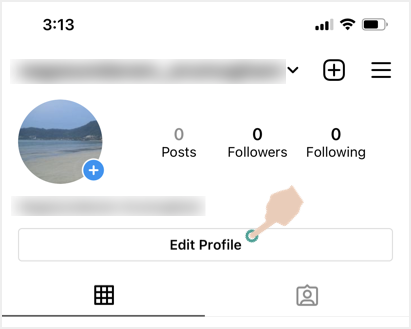 编辑 Instagram 个人资料