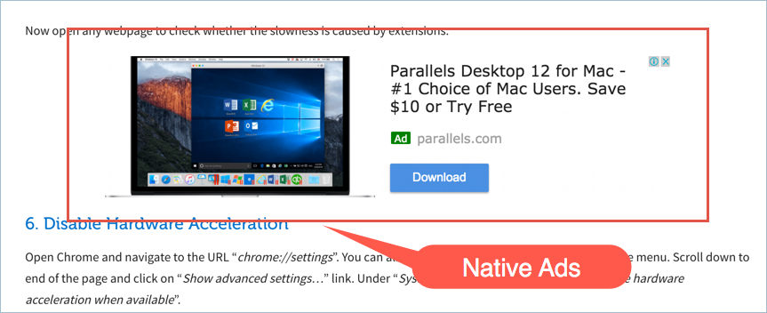 AdSense 原生广告