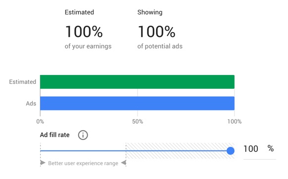 在 AdSense 中调整广告平衡