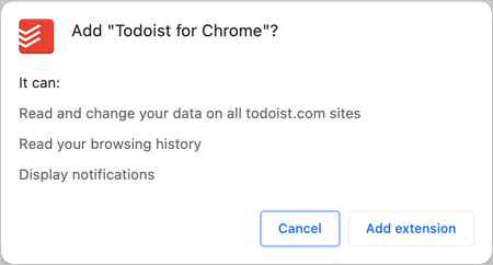 访问权限示例 2