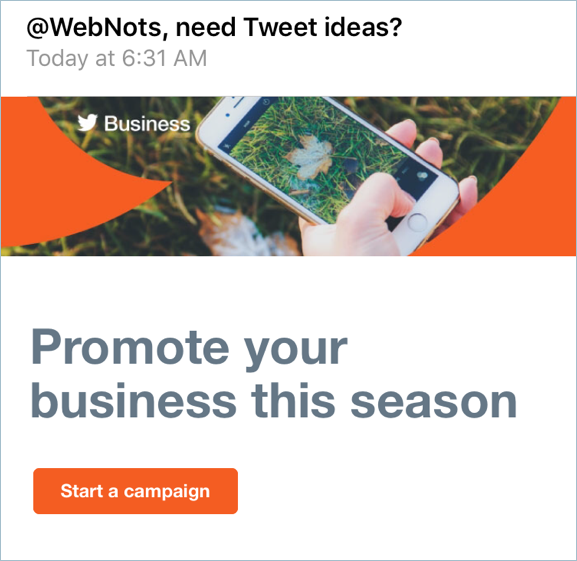 在 Twitter 上推广商业网站