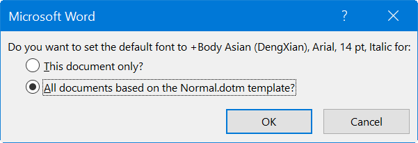 将更改应用于模板