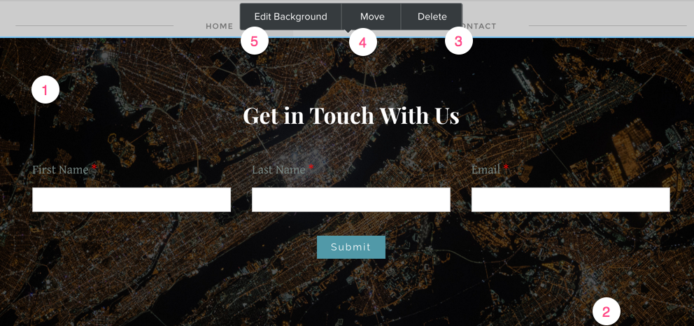 在响应式自定义和旧主题上使用Weebly部分元素