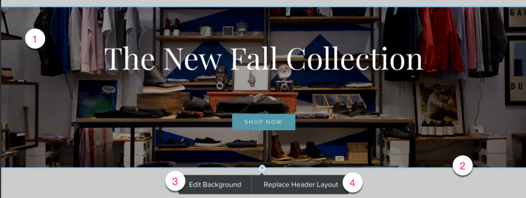 Weebly 灵活的标题选项