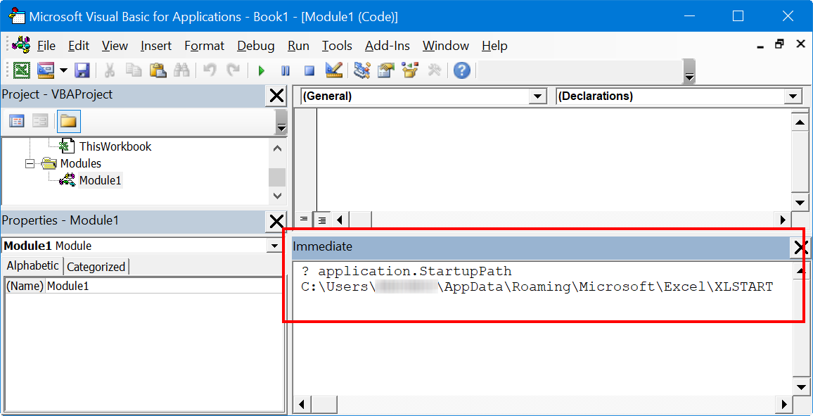 查找 Excel 启动路径