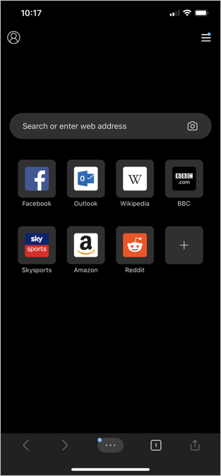 边缘 iPhone 应用程序