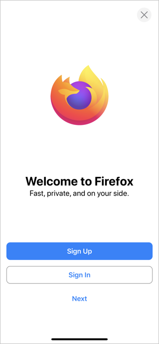 火狐 iPhone 应用程序