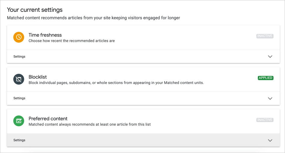 自定义匹配内容广告