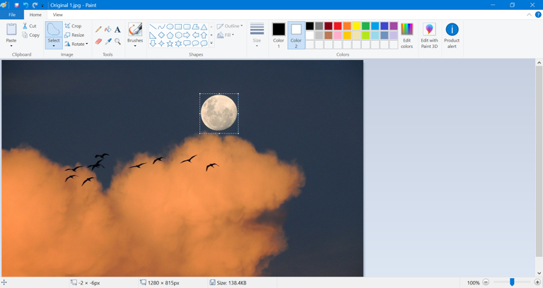 选择显示为正方形