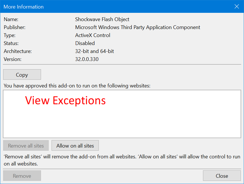 在 IE 中管理 Flash
