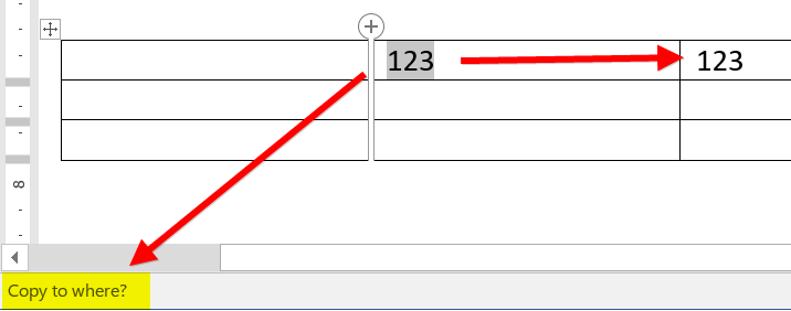 在 Word 中使用快捷方式快速复制