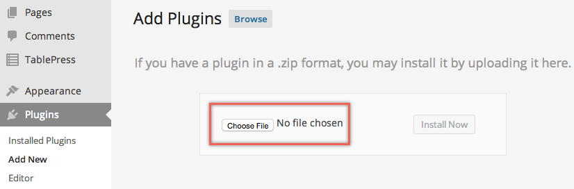 选择要上传的文件
