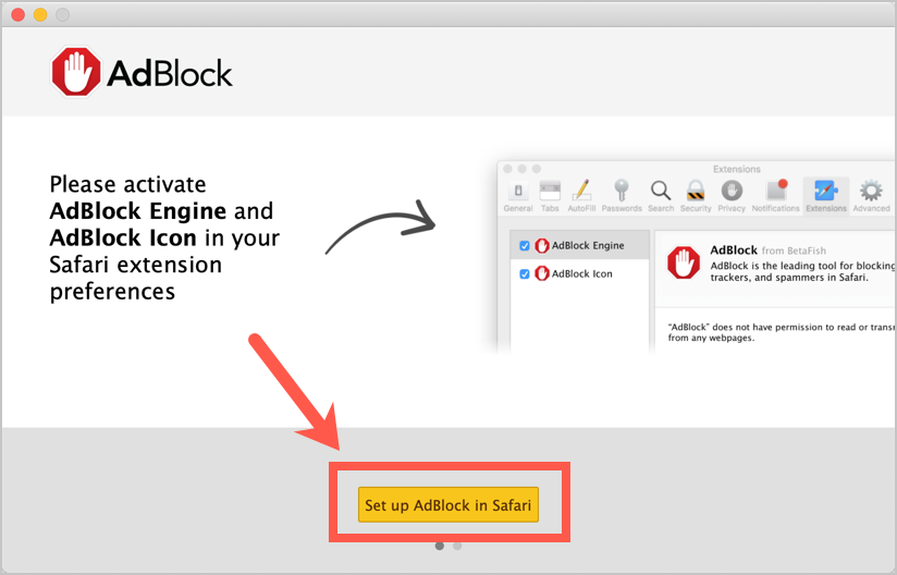 在 Safari Mac 中添加广告拦截器