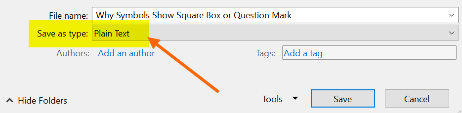 以纯文本格式保存 Word 文档