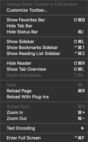 在 Mac 上自定义 Safari