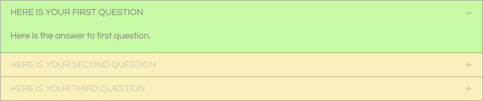 Weebly 常见问题解答示例